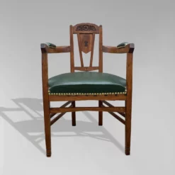 Arts And Crafts Art Nouveau Oak Three Piece -Storage Furniture Sales 2024 arts and crafts art nouveau oak three piece sku48181731 0 3 scaled