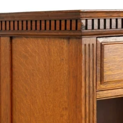 Unknown Arts And Crafts Bookcase Oak Open Front -Storage Furniture Sales 2024 arts and crafts bookcase oak open front sku50384450 0 1