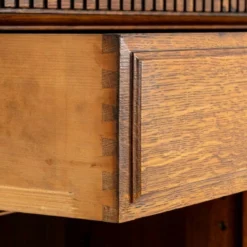 Unknown Arts And Crafts Bookcase Oak Open Front -Storage Furniture Sales 2024 arts and crafts bookcase oak open front sku50384450 0 4