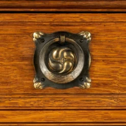 Unknown Arts And Crafts Bookcase Oak Open Front -Storage Furniture Sales 2024 arts and crafts bookcase oak open front sku50384450 0 7