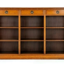 Unknown Arts And Crafts Bookcase Oak Open Front -Storage Furniture Sales 2024 arts and crafts bookcase oak open front sku50384450 0 8