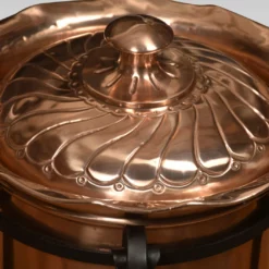 Unknown Arts And Crafts Circular Copper Coal Bucket -Storage Furniture Sales 2024 arts and crafts circular copper coal bucket sku43016242 0 3 scaled
