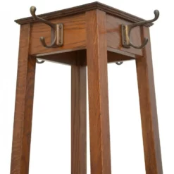 Unknown Arts And Crafts Oak Coat Stand Hall Stand -Storage Furniture Sales 2024 arts and crafts oak coat stand hall stand sku50945730 0 4