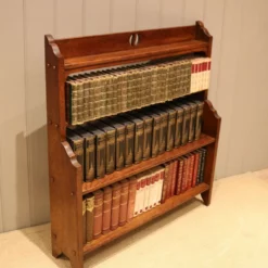 Unknown Arts & Crafts Oak Open Bookcase -Storage Furniture Sales 2024 arts crafts oak open bookcase sku24110134 0 10