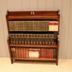 Unknown Arts & Crafts Oak Open Bookcase -Storage Furniture Sales 2024 arts crafts oak open bookcase sku24110134 0 2