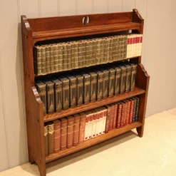 Unknown Arts & Crafts Oak Open Bookcase -Storage Furniture Sales 2024 arts crafts oak open bookcase sku24110134 0 8