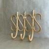 Unknown Bamboo & Cane Coat Hooks