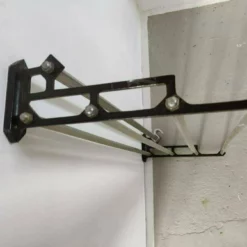 Bauhaus Art Deco Style Hat & Coat Hooks Sauce Pan Rack Shelf Coat Hat Rail Organise Utensils Vintage Train Carriage Retro Kitchen Silver -Storage Furniture Sales 2024 bauhaus art deco style hat coat hooks sauce pan rack shelf coat hat rail organise utensils vintage train carriage retro kitchen silver sku42894463 0 3