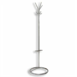 Bauhaus Chrome Plated Coat Rack, 1950s, Czechoslovakia