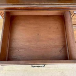 Beautiful Edwardian Glazed Bookcase / Dresser In Burr Walnut -Storage Furniture Sales 2024 beautiful edwardian glazed bookcase dresser in burr walnut sku46795338 0 11