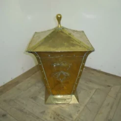 Birmingham Guild Of Handicraft, Art & Crafts, Brass Coal Bucket -Storage Furniture Sales 2024 birmingham guild of handicraft art crafts brass coal bucket 0 1