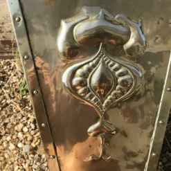 Birmingham Guild Of Handicraft, Art & Crafts, Brass Coal Bucket -Storage Furniture Sales 2024 birmingham guild of handicraft art crafts brass coal bucket 0 4