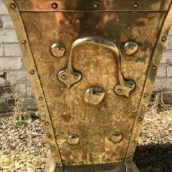 Birmingham Guild Of Handicraft, Art & Crafts, Brass Coal Bucket -Storage Furniture Sales 2024 birmingham guild of handicraft art crafts brass coal bucket 0 6