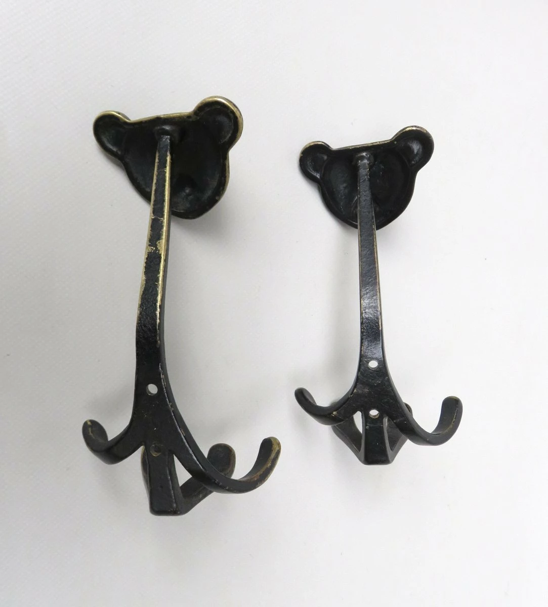 Black Brass Animal Cloakroom Hook By Walter Bosse, 1950s, Set Of 12 13 Black Brass Animal Cloakroom Hook By Walter Bosse, 1950s, Set Of 12 - Image 13