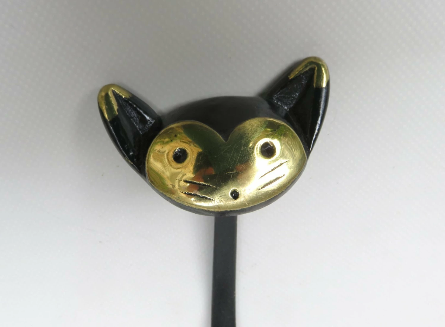 Black Brass Animal Cloakroom Hook By Walter Bosse, 1950s, Set Of 12 18 Black Brass Animal Cloakroom Hook By Walter Bosse, 1950s, Set Of 12 - Image 18