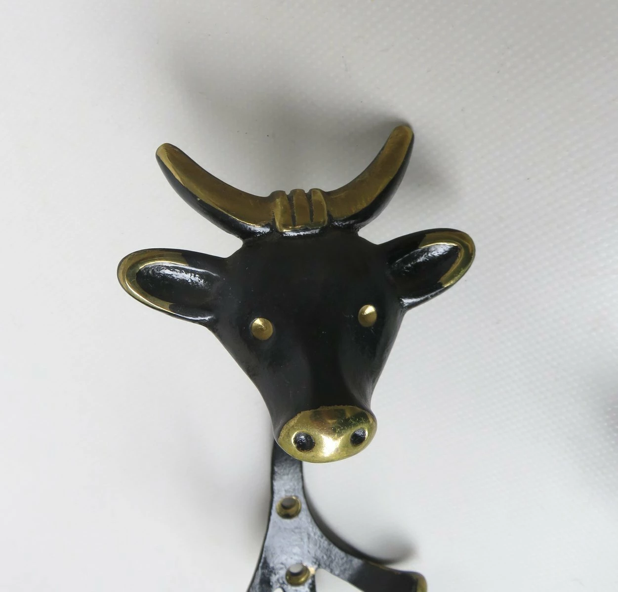 Black Brass Animal Cloakroom Hook By Walter Bosse, 1950s, Set Of 12 7 Black Brass Animal Cloakroom Hook By Walter Bosse, 1950s, Set Of 12 - Image 7