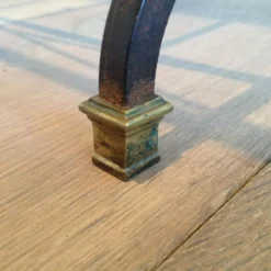 Black Metal And Brass Side Table. French. Circa 1950 -Storage Furniture Sales 2024 black metal and brass side table french circa 1950 0 4