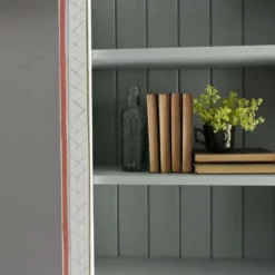 Bloomsbury Style Vintage Pine Bookcase Shelves -Storage Furniture Sales 2024 bloomsbury style vintage pine bookcase shelves sku49989709 0 3