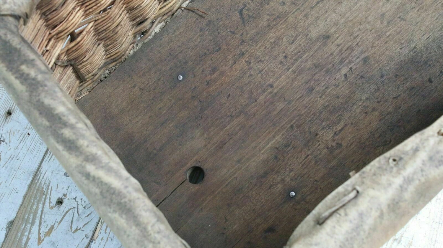 British Military Gov Stamped ‘Crown E.R’ 1952 Heavy Duty Log Basket Box 5 British Military Gov Stamped ‘Crown E.R’ 1952 Heavy Duty Log Basket Box - Image 5