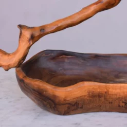 Brutalist Sculpture Olive Fruit Basket -Storage Furniture Sales 2024 brutalist sculpture olive fruit basket 0 3