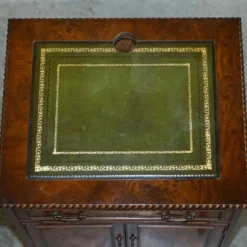Unknown Burr Elm With Green Leather Top Side Cupboard For Hiding Printer Part Of Suite -Storage Furniture Sales 2024 burr elm with green leather top side cupboard for hiding printer part of suite sku43117784 0 6