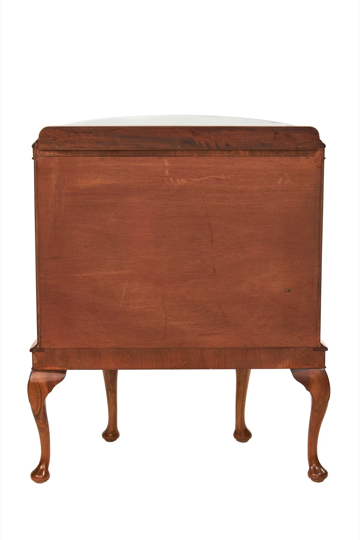 Burr Walnut Demi Lune Cupboard Circa 1930s 5 Burr Walnut Demi Lune Cupboard Circa 1930s - Image 5