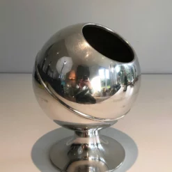 Unknown Chrome Designer Ice Bucket, 1970s -Storage Furniture Sales 2024 chrome designer ice bucket 1970s sku86446586 0 3 scaled