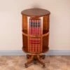 Circular Oak Revolving Bookcase