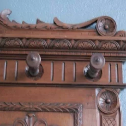 Coat Rack Renaissance Style Walnut -Storage Furniture Sales 2024 coat rack renaissance style walnut 0 10