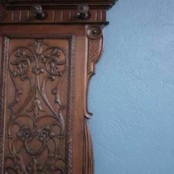 Coat Rack Renaissance Style Walnut -Storage Furniture Sales 2024 coat rack renaissance style walnut 0 12