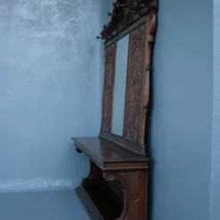 Coat Rack Renaissance Style Walnut -Storage Furniture Sales 2024 coat rack renaissance style walnut 0 17