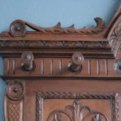 Coat Rack Renaissance Style Walnut -Storage Furniture Sales 2024 coat rack renaissance style walnut 0 6