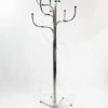 Coat Stand Of Stainless Steel With Nine Arms Designed By Sidse Werner And Manufactured By Fritz Hansen In The 1970s.