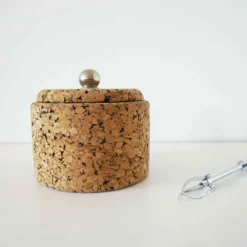 Cork Ice Bucket And Its Vintage 1970 Ice Cube Tongs -Storage Furniture Sales 2024 cork ice bucket and its vintage 1970 ice cube tongs sku18020756 0 1 scaled