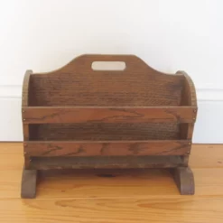 Unknown Cotswold School Oak Magazine Rack -Storage Furniture Sales 2024 cotswold school oak magazine rack sku14603951 0 1