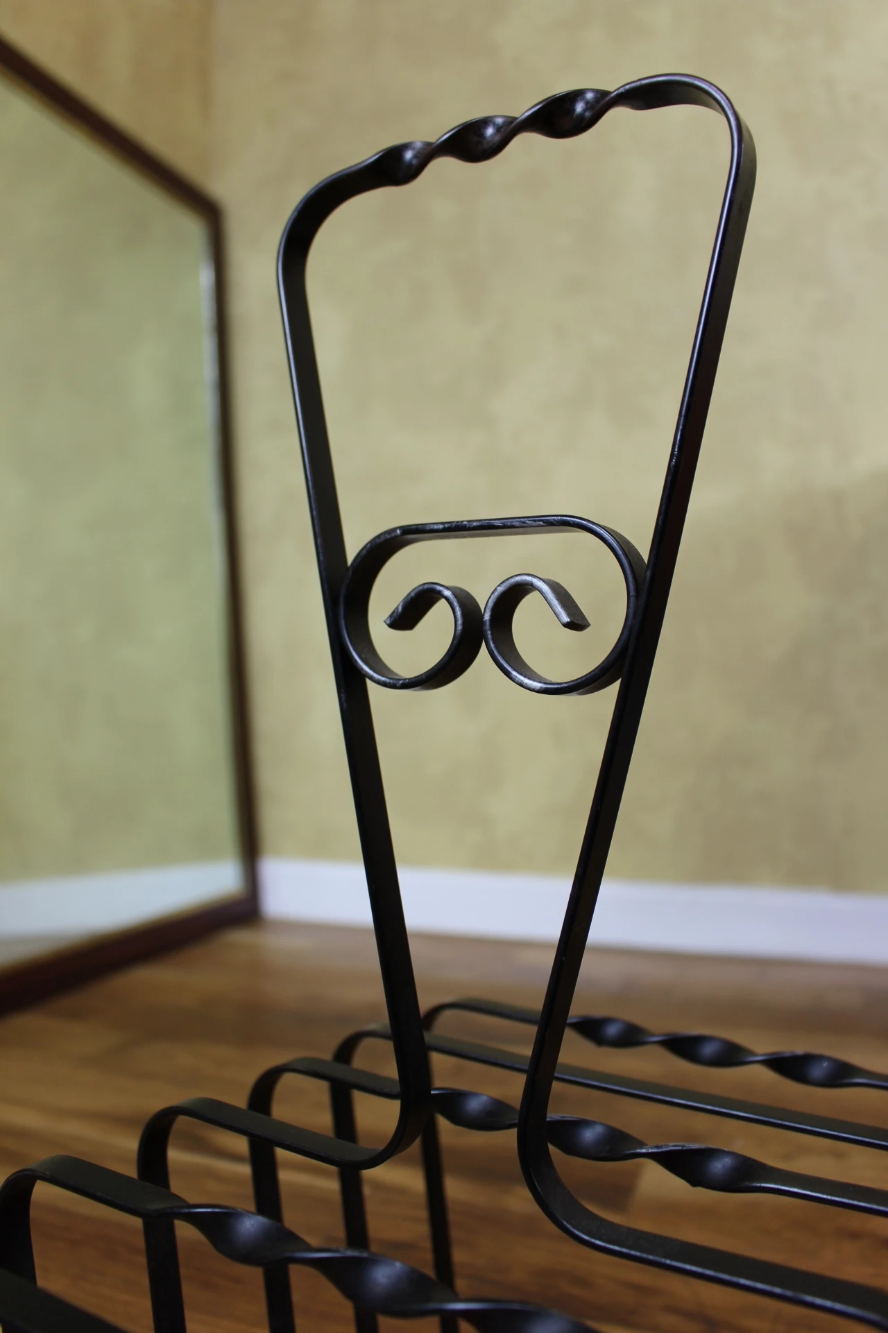 Unknown Cute 1970’s Tile And Wrought Iron Magazine Rack 5 Unknown Cute 1970’s Tile And Wrought Iron Magazine Rack - Image 5