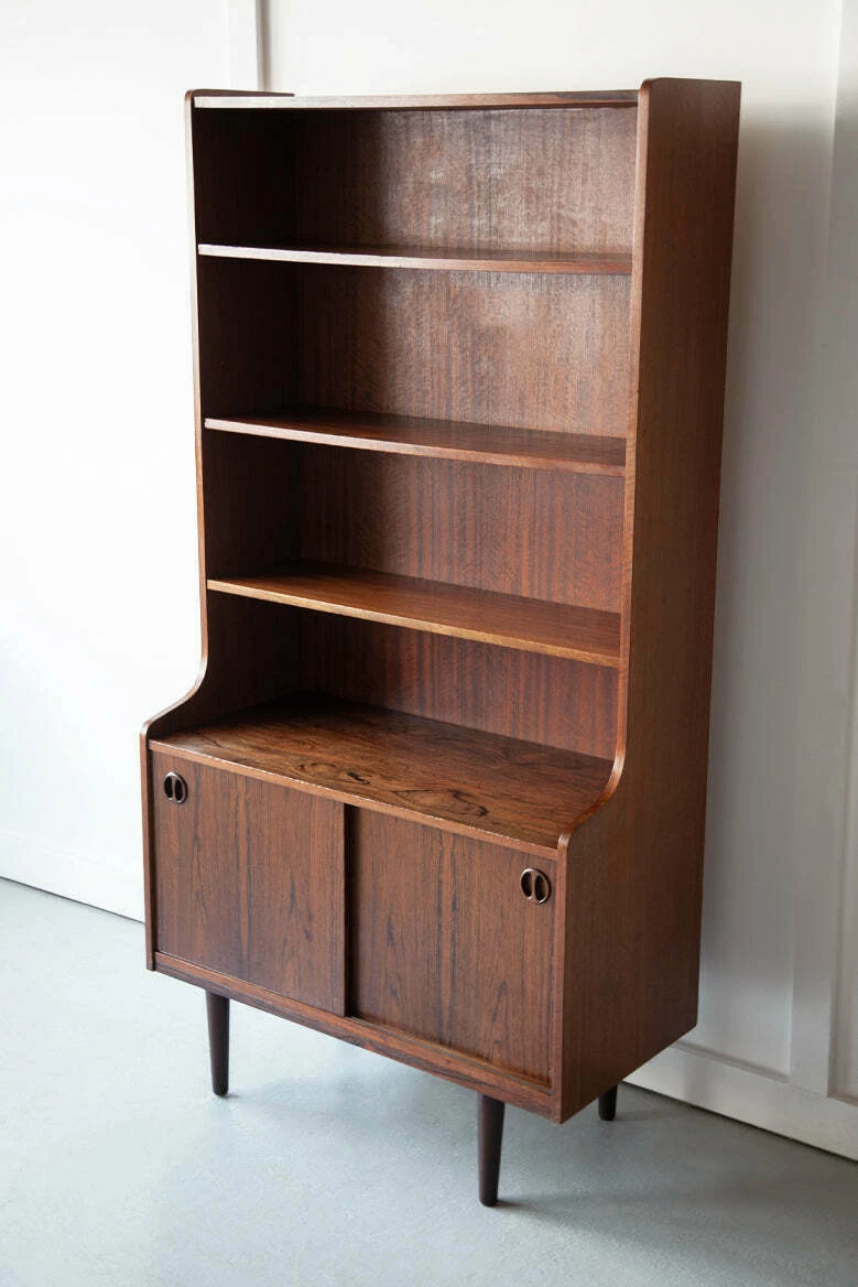 Unknown Rosewood Bookcase From Farsø Møbelfabrik, Denmark 4 Unknown Rosewood Bookcase From Farsø Møbelfabrik, Denmark - Image 4