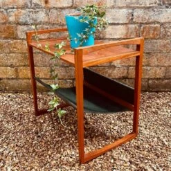 Danish Magazine Rack By Henning Wind Hansen For Sika Møbler 1960s -Storage Furniture Sales 2024 danish magazine rack by henning wind hansen for sika mobler 1960s 0 2