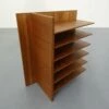 Danish Teak Magazine Or Vinyl Rack, 1960s