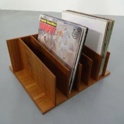 Danish Teak Magazine Or Vinyl Rack, 1960s -Storage Furniture Sales 2024 danish teak magazine or vinyl rack 1960s sku29123403 0 2