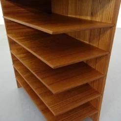Danish Teak Magazine Or Vinyl Rack, 1960s -Storage Furniture Sales 2024 danish teak magazine or vinyl rack 1960s sku29123403 0 5