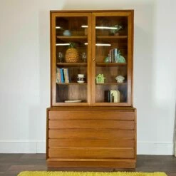 Unknown Danish Teak Poul Hundevad Bookcase With Glass Doors And Drawers Mid Century -Storage Furniture Sales 2024 danish teak poul hundevad bookcase with glass doors and drawers mid century sku18599357 0 11