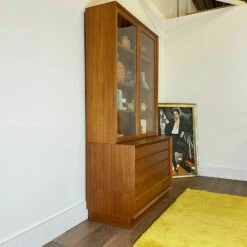 Unknown Danish Teak Poul Hundevad Bookcase With Glass Doors And Drawers Mid Century -Storage Furniture Sales 2024 danish teak poul hundevad bookcase with glass doors and drawers mid century sku18599357 0 7