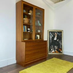 Unknown Danish Teak Poul Hundevad Bookcase With Glass Doors And Drawers Mid Century -Storage Furniture Sales 2024 danish teak poul hundevad bookcase with glass doors and drawers mid century sku18599357 0 9