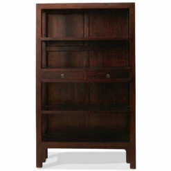 Unknown Dark Elm Bookshelf 7 Unknown Dark Elm Bookshelf -Storage Furniture Sales 2024 dark elm bookshelf 1900s antique sku45453821 0 1