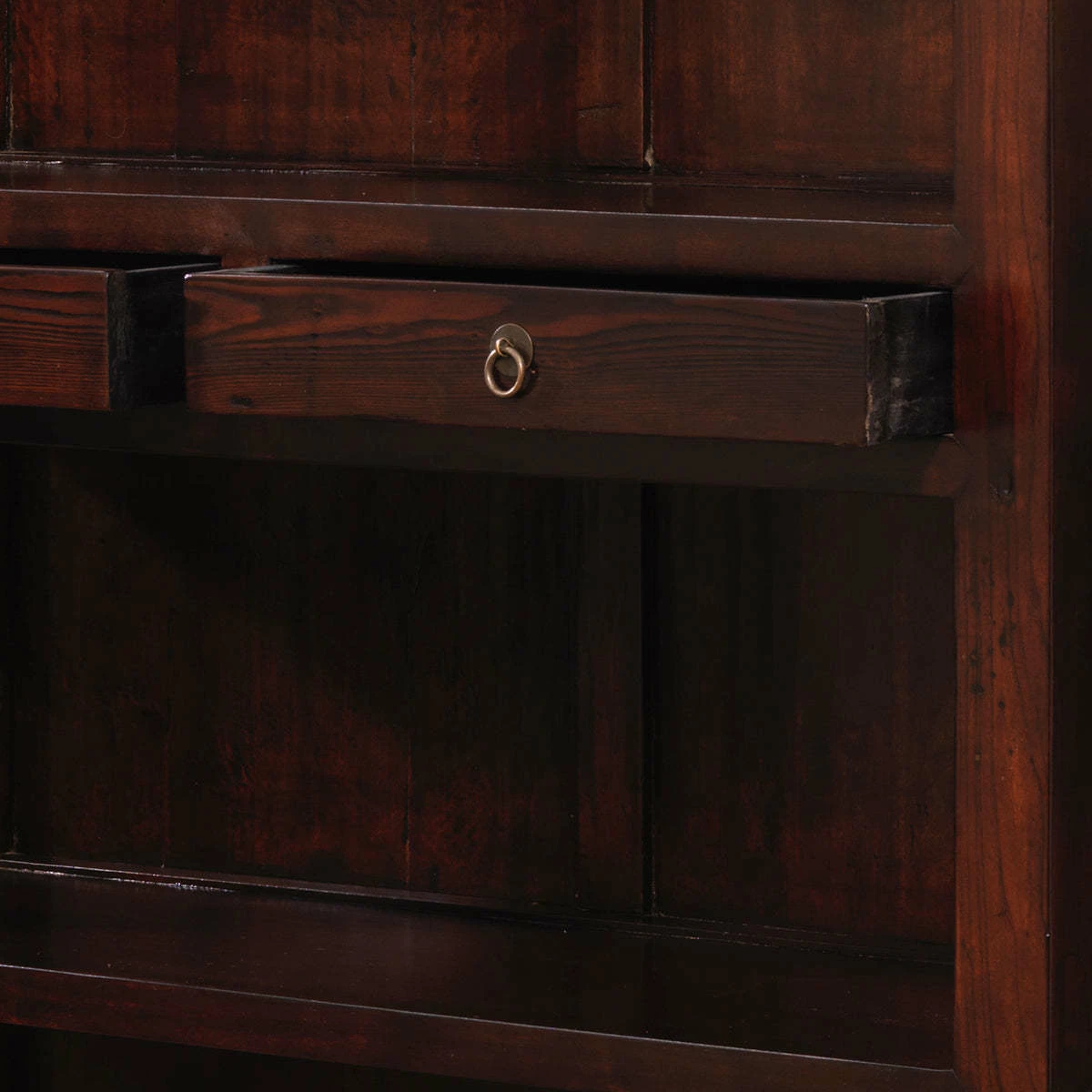 Unknown Dark Elm Bookshelf 6 Unknown Dark Elm Bookshelf - Image 6