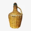 Demijohn Dressed In Wicker, Glass