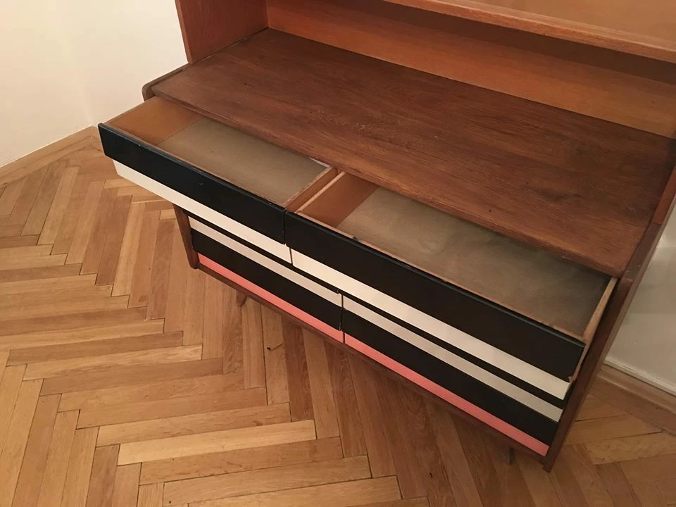 Dresser With Bookcase Jiri Jiroutek For Interier Praha – U 453 2 Dresser With Bookcase Jiri Jiroutek For Interier Praha – U 453 - Image 2