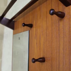 Unknown Early 1960’s British Teak Hat And Coat Stand In The Style Of A Younger