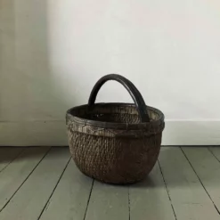 Unknown Early 20c Chinese Willow Basket. (Wide) -Storage Furniture Sales 2024 early 20c chinese willow basket wide sku54133443 0 2 scaled